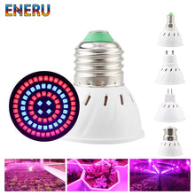 Load image into Gallery viewer, Led Grow Light Bulb E27 E14 GU10 MR16 AC 220V 230V 240V Growing Lamp For Flower Plant Hydroponics System Aquarium Led Lighting